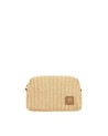 Ynot - Compact Women's Beauty Case, Size XS, in straw-effect