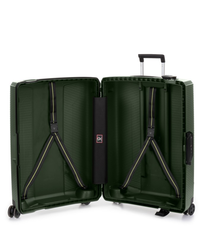 Roncato - Large 76-cm Polypropylene Trolley with 4 Wheels by