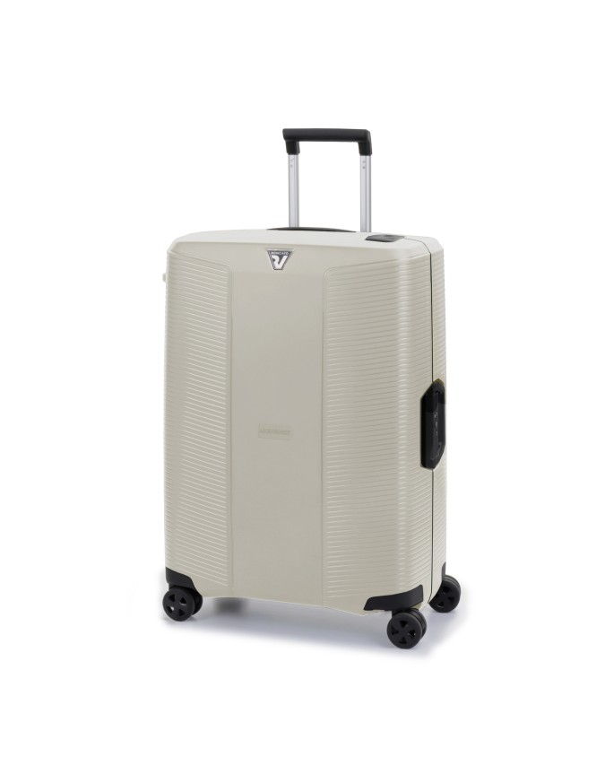 Roncato - Medium 68.5 cm Polypropylene Trolley with 4 Wheels by