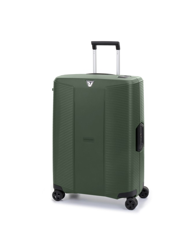 Roncato - Medium 68.5 cm Polypropylene Trolley with 4 Wheels by