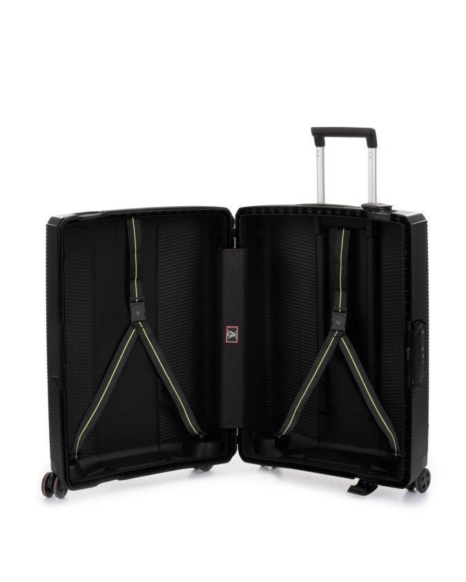 Roncato - Medium 68.5 cm Polypropylene Trolley with 4 Wheels by