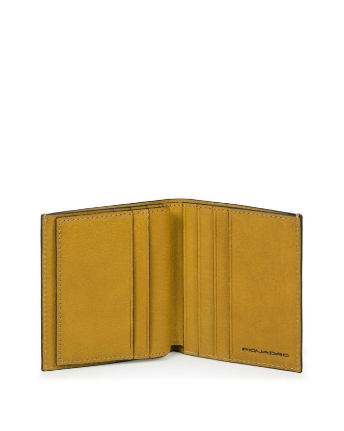 PIQUADRO - Porta carte di credito in pelle - Giallo - PP1518B3R/G su  Studioarch