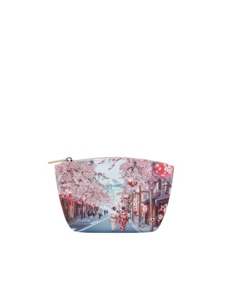  Ynot - Beauty Case Tg. XS in ecopelle stampa Città Yesbag