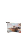 Ynot - Faux Leather Clutch, Size S, City Print, Yesbag