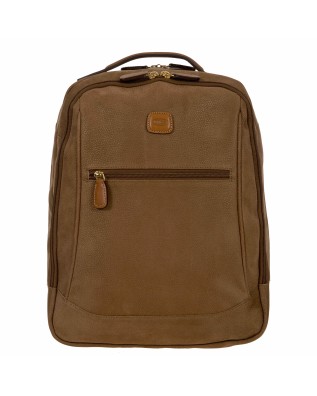  Bric's - Zaino Porta Pc 15.6" con Tasca Posteriore in Tessuto