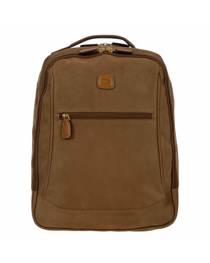 Bric's - Laptop-Rucksack für 15,6"-Geräte mit Rückentasche aus