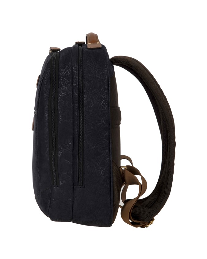 Bric's - Laptop-Rucksack für 15,6"-Geräte mit Rückentasche aus