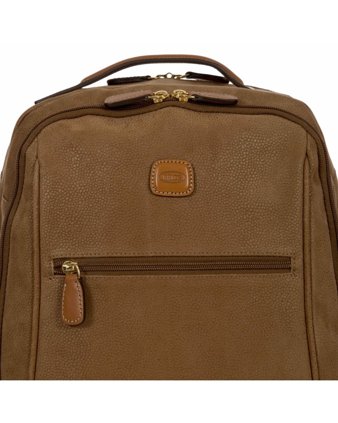 Bric's - 15.6" Laptop Backpack with Life Suede Back Pocket