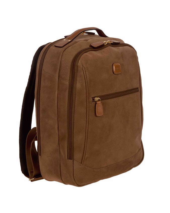 Bric's - 15.6" Laptop Backpack with Life Suede Back Pocket