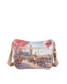 Ynot - Drawstring Bag with Ribbon Shoulder Strap, Size M, in
