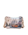  Ynot - Borsa a sacca con tracolla a nastro Tg. 