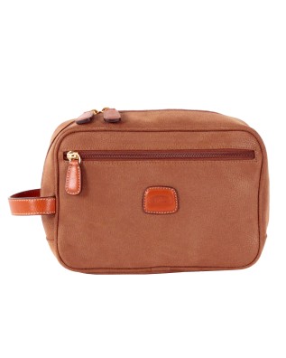 Bric's - Toiletry Bag with Front Pocket and Side Handle in Life