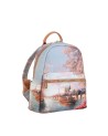 Ynot – Damenrucksack aus Kunstleder mit Fronttasche und