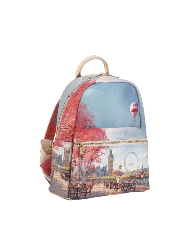 Ynot – Damenrucksack aus Kunstleder mit Fronttasche und