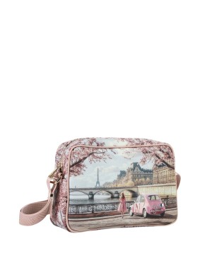  Ynot - Camera Bag Tg. M in ecopelle stampa città Yesbag 2