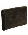 Bric's - Large Tri-Fold Toiletry Bag in Life Suede Fabric