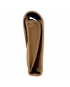 Bric's - Large Tri-Fold Toiletry Bag in Life Suede Fabric
