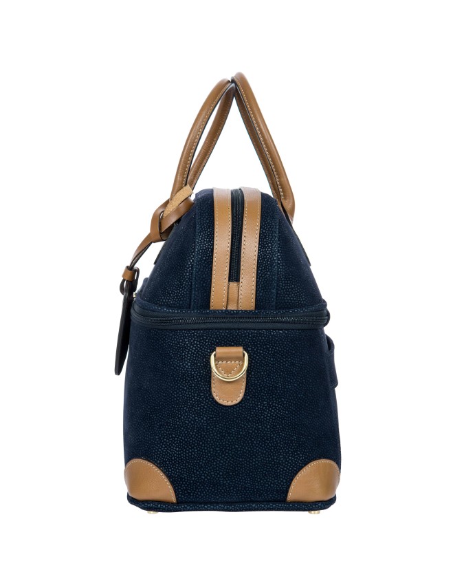 Bric's - Life Suede Fabric Beauty Case with Double Handles