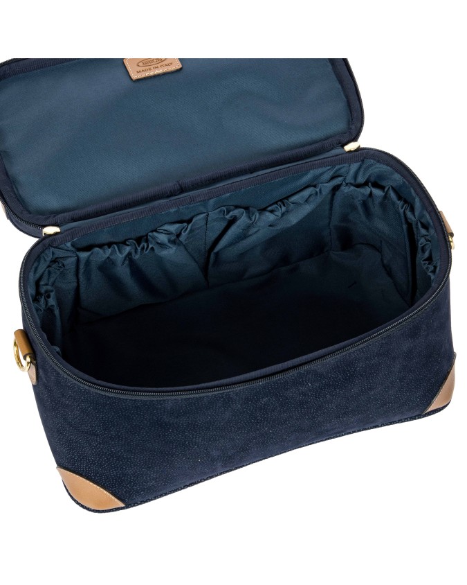 Bric's - Kosmetiktasche mit zwei Griffen aus Life-Wildleder