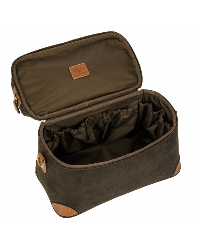 Bric's - Life Suede Fabric Beauty Case with Double Handles