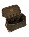 Bric's - Life Suede Fabric Beauty Case with Double Handles