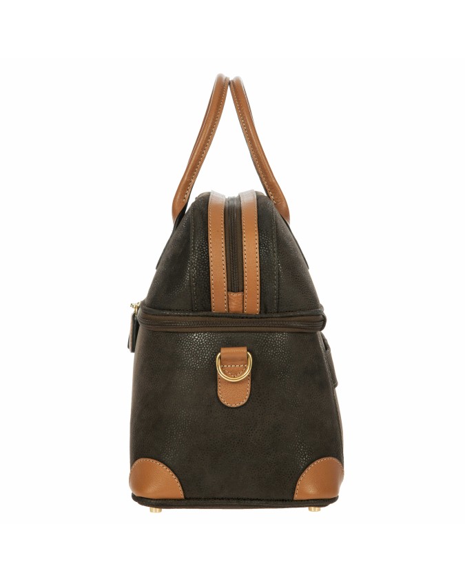 Bric's - Life Suede Fabric Beauty Case with Double Handles