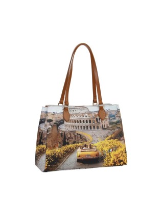  Ynot - Borsa a spalla Tote Bag Tg.  2