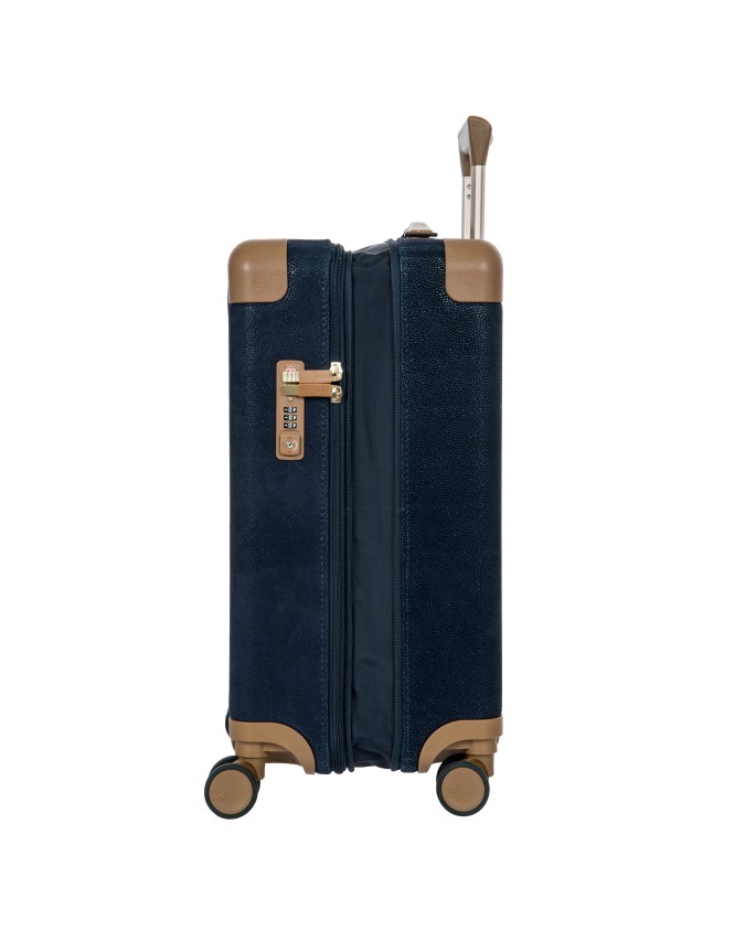 Bric's - 55 cm Exp. Cabin Trolley in Polycarbonate and Life