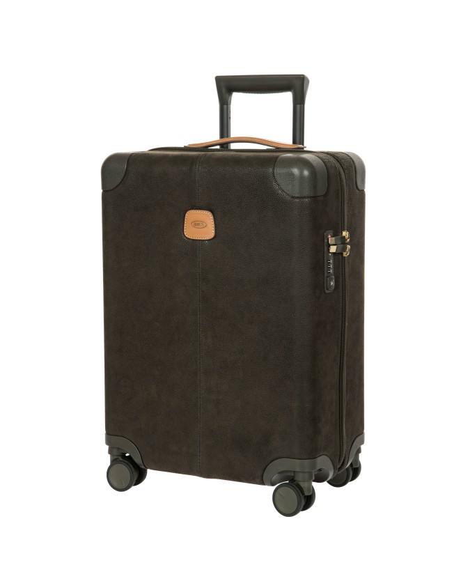 Bric's - 55 cm Exp. Cabin Trolley in Polycarbonate and Life