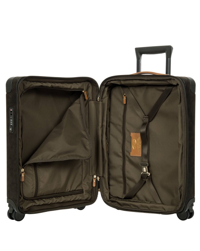 Bric's - 55 cm Exp. Cabin Trolley in Polycarbonate and Life