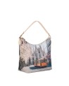 Ynot - XL Hobo Shoulder Bag in Faux Leather with a Single