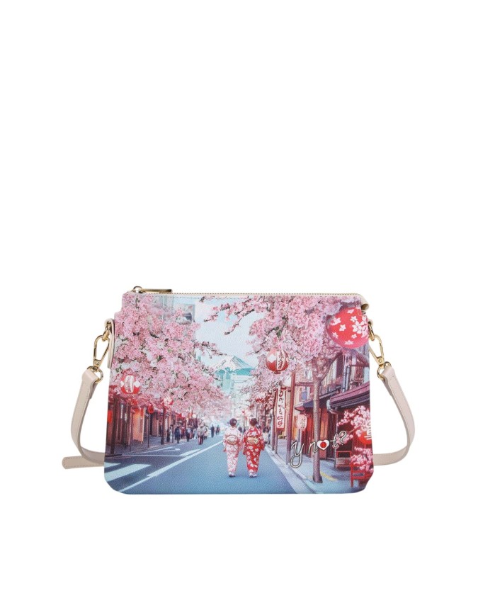 Ynot - Women's Shoulder Bag, Size M, with Two Compartments, in
