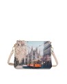 Ynot - Women's Shoulder Bag, Size M, with Two Compartments, in