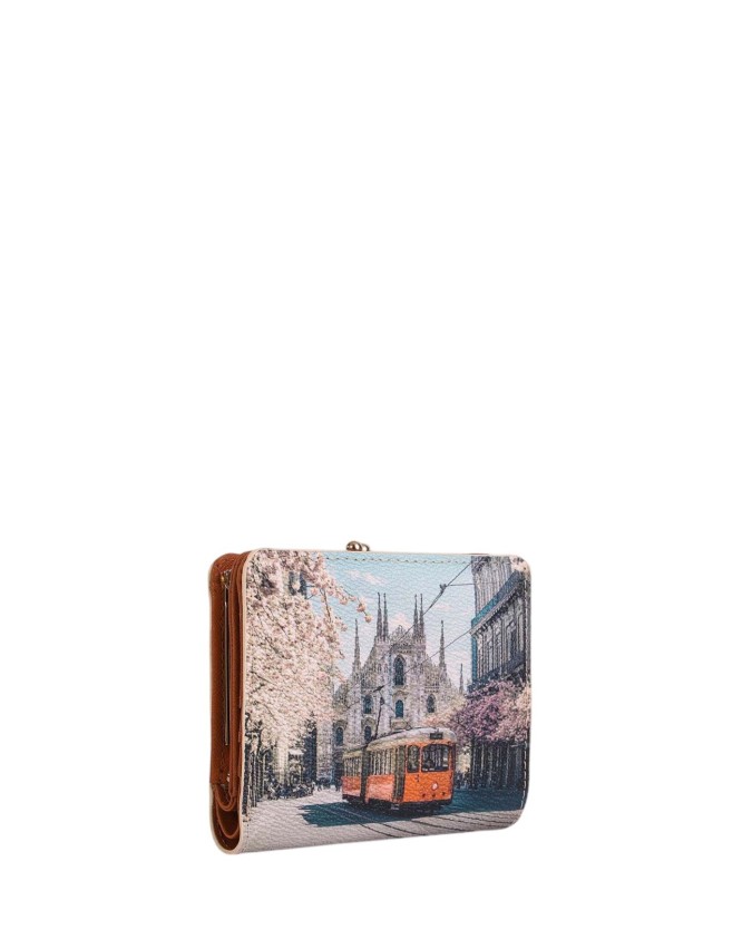 Ynot - Faux Leather Wallet with Coin Pocket, Size XS, "Città"