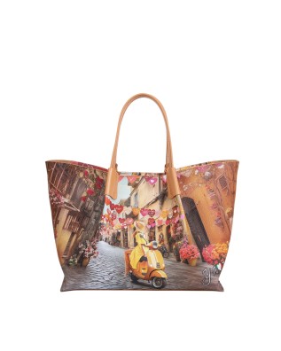  Ynot - Borsa a spalla con doppio manico Tg. 