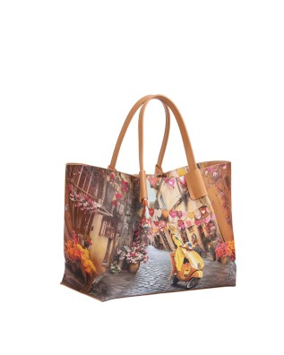  Ynot - Borsa a spalla con doppio manico Tg.  2