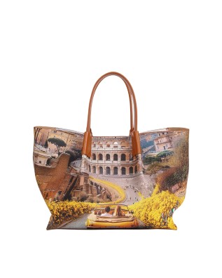  Ynot - Borsa a spalla con doppio manico Tg. 