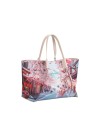 Ynot - Shoulder bag with double handles, Size M, in faux