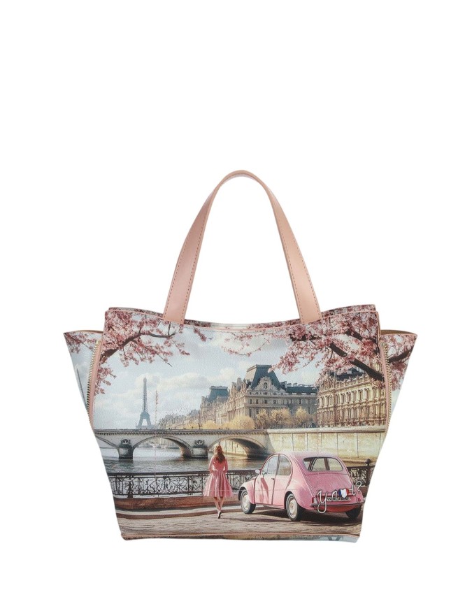 Ynot – Tote-Bag in Größe M aus Kunstleder mit zwei Henkeln und