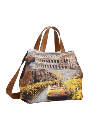  Ynot - Borsa shopping a spalla Tg.  2