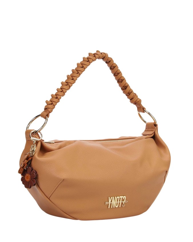 Ynot - Faux Leather Hobo Shoulder Bag, Size L, Zante