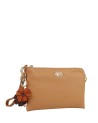 Ynot – Damen-Clutch mit Handgelenkriemen und Schulterriemen