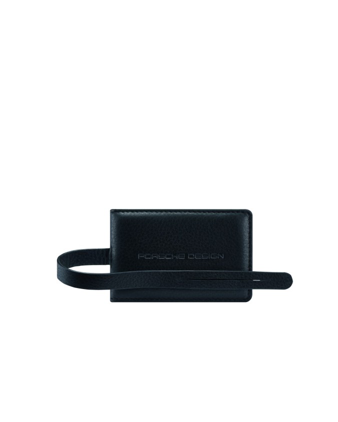 Porsche Design - Adressanhänger aus Leder für Gepäck