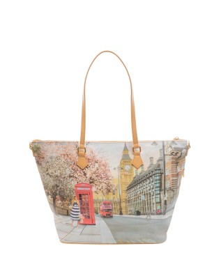  Ynot - Borsa shopping Tg M con due manici in ecopelle Yesbag 2