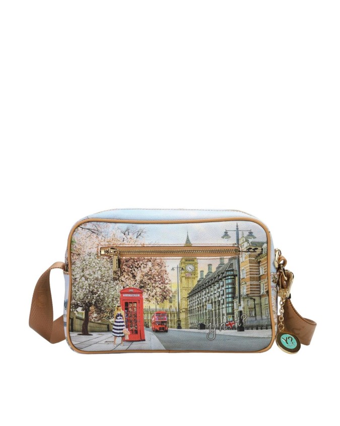 Ynot – Umhängetasche Camera Bag, Größe M, aus Kunstleder mit