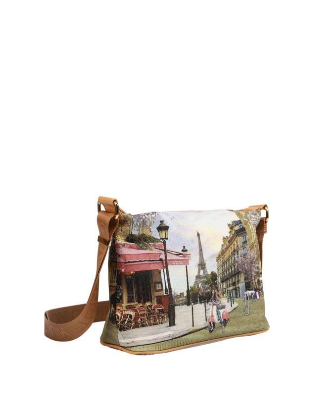 Ynot - Hobo Tote Bag, Size S, in faux leather with "Yesbag"