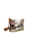 Ynot – Hobo-Tasche, Größe S, aus Kunstleder mit Città-Print