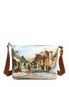 Ynot – Hobo-Umhängetasche, Größe L, aus Kunstleder mit