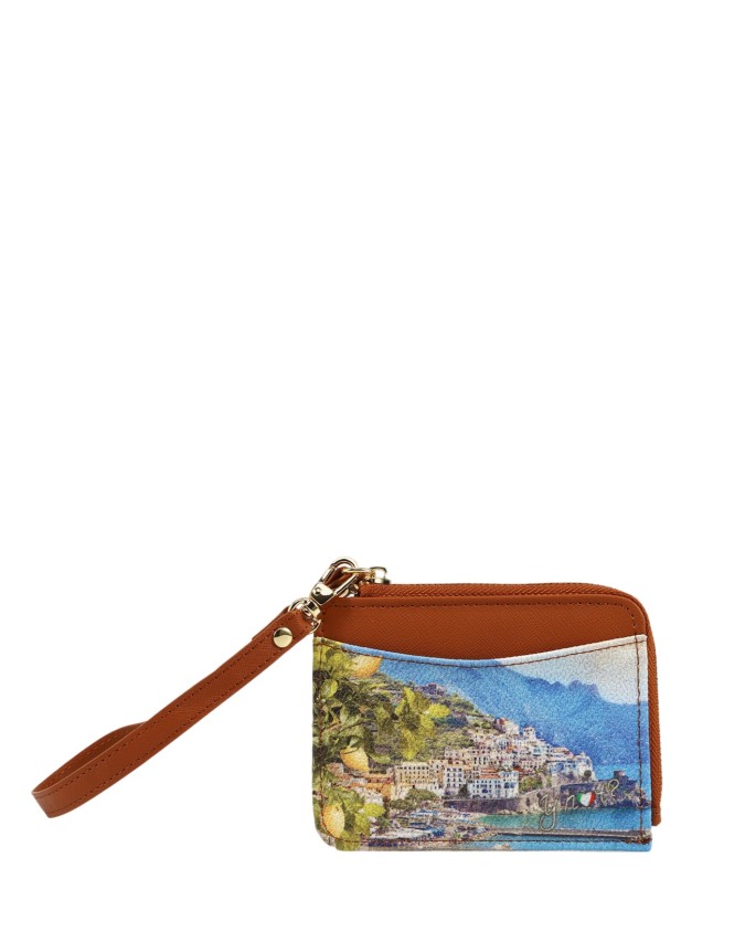 Ynot - Women's Wallet with Side Handle in Faux Leather, Size