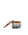 Ynot - Women's wallet with front pocket and printed faux